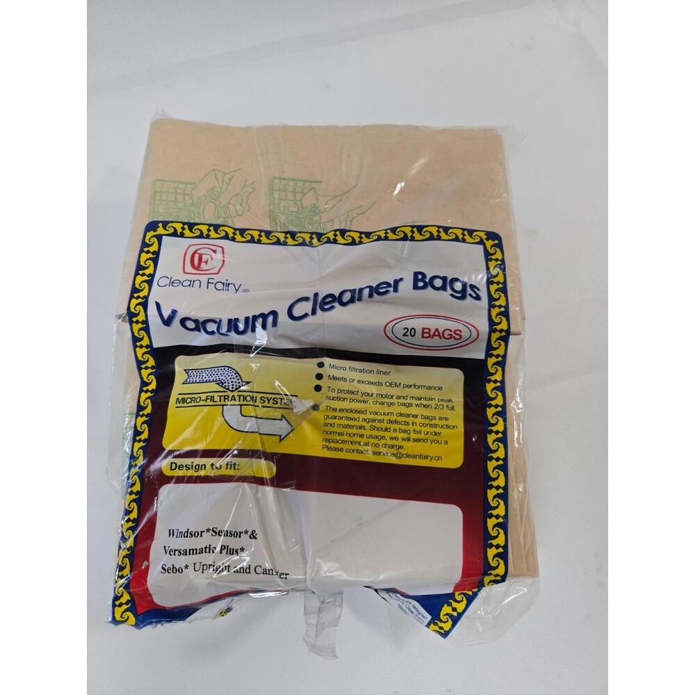 17 Pack Clean Fairy Vacuum Cleaner Bags New, Bissell 1&7/Samsung 5000/7000